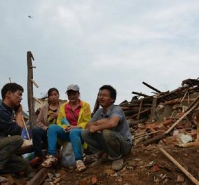 Καταστροφικοί σεισμοί 6,1 & 7,4 Ρίχτερ στην Κίνα - 2 νεκροί - πολλοί τραυματίες (φώτο-βίντεο) - Κυρίως Φωτογραφία - Gallery - Video