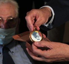 Ο εγγονός του  Ελευθέριου Βενιζέλου δώρισε στη Βουλή το χρυσό ρολόι του παππού του  (φώτο)
