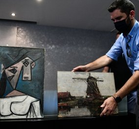 Εθνική Πινακοθήκη: Έτσι έκανε την ληστεία του αιώνα ο 49χρονος ελαιοχρωματιστής - Μπήκε, πήρε τους πίνακες & έφυγε με ταξί - Κυρίως Φωτογραφία - Gallery - Video