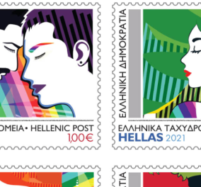 Τα ΕΛΤΑ στο πλευρό της ΛΟΑΤΚΙ κοινότητας με νέα σειρά γραμματοσήμων - Τα πρώτα ενάντια στην ομοφοβία.  - Κυρίως Φωτογραφία - Gallery - Video