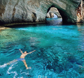 #Greek Summer 2021: Ο @diokaminaris παρουσιάζει τις γαλάζιες σπηλιές της Ζακύνθου - Οι Έλληνες φωτογράφοι προτείνουν - Κυρίως Φωτογραφία - Gallery - Video