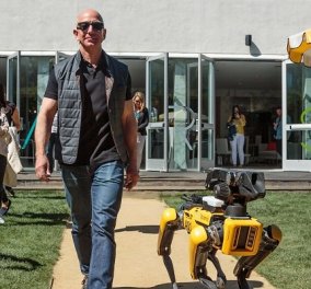 Jeff Bezos: Ο πλουσιότερος άνθρωπος στον πλανήτη πάει στο διάστημα! Μαζί με τον αδερφό του στο 1ο τουριστικό ταξίδι της Blue Origin (βίντεο) - Κυρίως Φωτογραφία - Gallery - Video