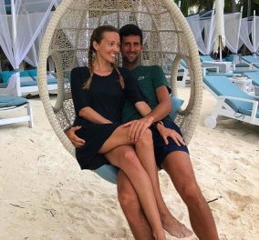 Ένα ευτυχισμένο ζευγάρι! Ποια είναι η Jelena, η σύζυγος του Novak Djokovic - Ο μεγάλος αντίπαλος του Τσιτσιπά & η όμορφη Σέρβα (φωτό & βίντεο) - Κυρίως Φωτογραφία - Gallery - Video
