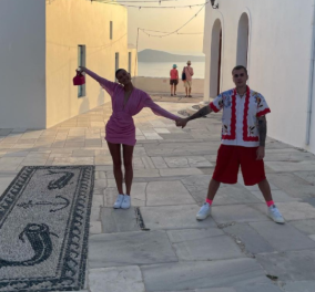 Ο Justin και η Hailey Bieber γοητευμένοι από τα ελληνικά νησιά - Τα ουζάκια στην Πάρο & το φαγητό που τους ξετρέλανε (φωτό)  - Κυρίως Φωτογραφία - Gallery - Video