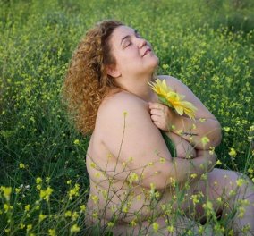  Η Αφροδίτη Γεροκωνσταντή: «Αυτό είναι το χοντρό σώμα μου» - εντελώς γυμνές φωτογραφίες του plus size μοντέλου & ηθοποιού