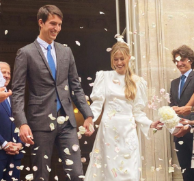 O Μπερνάρ Αρνό της Louis Vuitton πάντρεψε τον γιο του - 'Ενας αριστοκρατικός γάμος στο Παρίσι & ένα νυφικό... μαγεία! (φωτό)