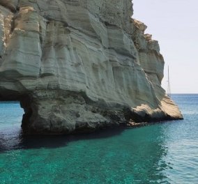 Greek summer 2021: Η @s_penny4 παρουσιάζει την παραλία Κλέφτικο στην Μήλο - Οι Έλληνες φωτογράφοι προτείνουν