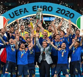 Η Ιταλία πρωταθλήτρια Ευρώπης - Νίκησε 3-2 την Αγγλία στα πέναλτι (φωτό - βίντεο)