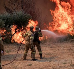 Φωτιά στην Ηλεία: Εγκλωβισμένοι 150 πολίτες στον Κλαδέο - Εκκενώνονται προληπτικά άλλες 10 κοινότητες (βίντεο) - Κυρίως Φωτογραφία - Gallery - Video