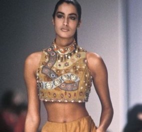 Ποια ήταν η Υasmeen topmodel των 90ς -Σαν Ελληνίδα θεά στο εμβληματικό μπουκάλι για το άρωμα του Givenchy - Μητέρα Γερμανίδα, μπαμπάς Πακιστανός (φωτό)