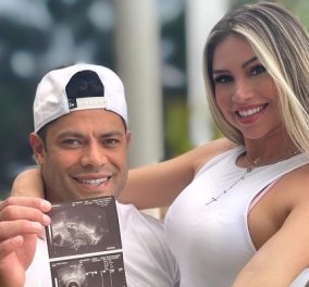 Διάσημος Βραζιλιάνος ποδοσφαιριστής περιμένει μωράκι… από την ανιψιά της τέως συζύγου του, με την οποία έχει ήδη 3 παιδιά (φωτό)