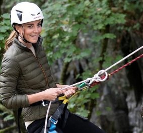 Kate Middleton η ατρόμητη! Κάνει καταρρίχηση, mountain bike, πεζοπορία - το βίντεο με την γενναία Δούκισσα, που ξετρέλανε τους fans της