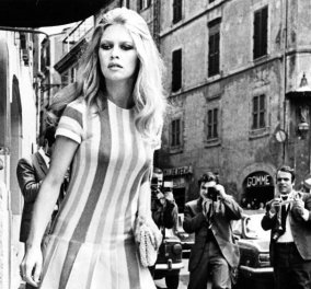 Σπάνιες Vintage Pics: Η  Brigitte Bardot στα γυρίσματα της ταινίας " Les Femmes" - Το αιώνιο σύμβολο του σεξ σε 34 υπέροχες πόζες 