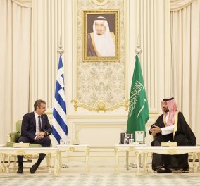 Κυρ. Μητσοτάκης: "Η Ελλάδα είναι πυλώνας σταθερότητας" - Οι σημαντικές συναντήσεις με τους πρίγκιπες  διαδόχους  της Σαουδικής Αραβίας & του Μπαχρέιν (φώτο-βίντεο)  - Κυρίως Φωτογραφία - Gallery - Video