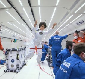 O  ESA έστειλε την Barbie στο διάστημα - Η αστροναύτης - Samantha Cristoforetti σε ένα ταξίδι χωρίς βαρύτητα (φώτο -βίντεο) - Κυρίως Φωτογραφία - Gallery - Video