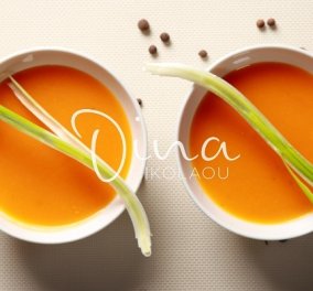 Ντίνα Νικολάου: Κολοκυθόσουπα με μπαχάρι - το απολαυστικό πιάτο που θα μας «κρατήσει» ζεστούς τις κρύες ημέρες 