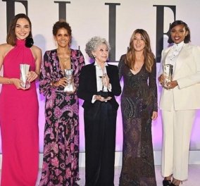 "All Star" κόκκινο χαλί για το Elle Usa: Angelina Jolie- Halle Berry- Salma Hayek- Demi Moore- Jennifer Hudson (φώτο) - Κυρίως Φωτογραφία - Gallery - Video