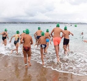 Σε πείσμα του καιρού εκατοντάδες κολυμβητές βούτηξαν στο «Spetses Mini Marathon»: Ωραίες εικόνες - αθλητικό Weekend (βίντεο)