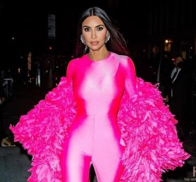 Η Kim Kardashian έκανε ξανά τα γλυκά μάτια στον Kanye West - Τα πανάκριβα outfits της, 23.000 δολ ένα παλτό (φωτό & βίντεο)