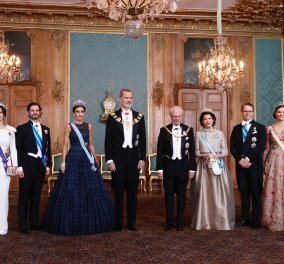 Βαρύτιμες τιάρες & εντυπωσιακές τουαλέτες στο βασιλικό Gala  -Ονειρικές εμφανίσεις από την πριγκίπισσα Βικτώρια & την βασίλισσα Λετίσια (φώτο -βίντεο) - Κυρίως Φωτογραφία - Gallery - Video