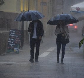 Καιρός: Βροχές, καταιγίδες και χαλάζι σήμερα Σάββατο - σε ποιες περιοχές χρειάζεται προσοχή  - Κυρίως Φωτογραφία - Gallery - Video