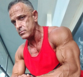Σοκάρει Έλληνας body builder: '' Έχασα 42 κιλά λόγω Covid - Έχω ακόμη υπολείμματα στους πνεύμονες μου'' (φωτό - βίντεο)  - Κυρίως Φωτογραφία - Gallery - Video