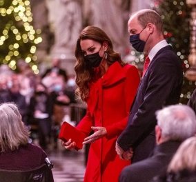 Η χριστουγεννιάτικη εκδήλωση θύμισε στον William & την Kate Middleton τον γάμο τους - τα είπαν όλα με τα μάτια (βίντεο)