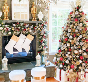 Χριστούγεννα στο living room σας! - Ιδέες για να γεμίσει φως & γιορτινό χρώμα το σπίτι σας (Φωτό) - Κυρίως Φωτογραφία - Gallery - Video
