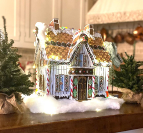 Διακοσμήστε το σπίτι σας με Χριστουγεννιάτικα μπισκοτόσπιτα - Εκτός από υπέροχη μυρωδιά, θα έχει και υπέροχο decor (φωτό) - Κυρίως Φωτογραφία - Gallery - Video