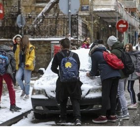 Κακοκαιρία: Προς κλείσιμο τα σχολεία της Αττικής - πότε αναμένονται οι ανακοινώσεις - που δεν θα χτυπήσει το κουδούνι (βίντεο) - Κυρίως Φωτογραφία - Gallery - Video