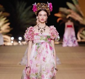 Dolce & Gabbana - Alula 2022: Ένα μοναδικό show υψηλής ραπτικής - με ρούχα & κοσμήματα από το αρχείου του οίκου (φωτό & βίντεο) - Κυρίως Φωτογραφία - Gallery - Video