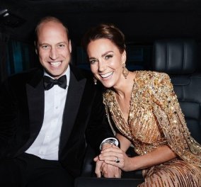 Καλή Χρονιά από την Kate Middleton και τον πρίγκιπα William με την πιο glam φωτό: Χαμογελαστοί & χέρι, χέρι στη λιμουζίνα (φωτό) - Κυρίως Φωτογραφία - Gallery - Video