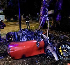 Θανατηφόρο τροχαίο με Ferrari στη Βούλα: Νεκρός ο αδελφός της βουλευτού Κατερίνας Μονογυιού - Το τελευταίο τηλεφώνημα στον φίλο του (φωτό - βίντεο) - Κυρίως Φωτογραφία - Gallery - Video