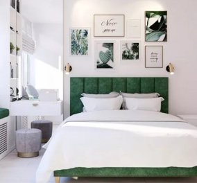 38 ιδέες διακόσμησης για να ανανεώσετε την κρεβατοκάμαρά σας - νέος χρόνος, νέα ατμόσφαιρα στον χώρο του ύπνου & του έρωτα (φωτό) - Κυρίως Φωτογραφία - Gallery - Video