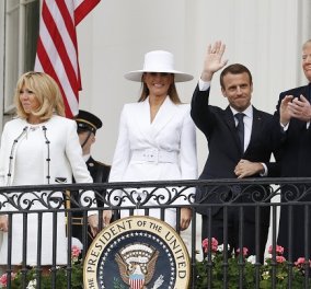 Η Μελάνια Τραμπ βγάζει σε δημοπρασία το εμβληματικό λευκό καπέλο της - πληρωμή μόνο με κρυπτονομίσματα (φωτό & βίντεο) - Κυρίως Φωτογραφία - Gallery - Video