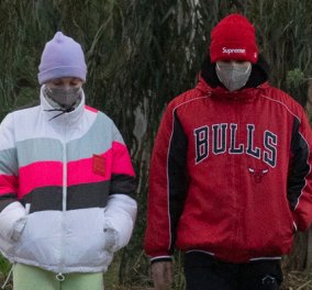 Τάμτα & Πάρις Κασιδόκωστας βόλτα στη Γλυφάδα με σπορ outfits - Το stylish ζευγάρι σε χαλαρές, χειμωνιάτικες στιγμές (φωτό)