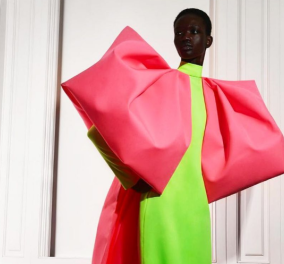 Η Σήλια Κριθαριώτη στο Παρίσι: Μάγεψε με όλα τα χρώματα του ουράνιου τόξου - Η αισιόδοξη haute couture κολεξιόν της (φωτό - βίντεο) - Κυρίως Φωτογραφία - Gallery - Video