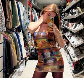 Η απίθανη ντουλάπα της Ελένης Φουρέιρα: Ποζάρει με μίνι φόρεμα ανάμεσα στα ρούχα της & ρωτά - «τι να φορέσω απόψε;» (φωτό) - Κυρίως Φωτογραφία - Gallery - Video
