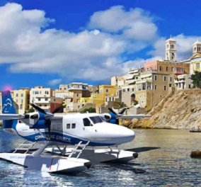 Good News! H Hellenic Seaplanes ξεκινα τις πρώτες πτήσεις στα υδατοδρόμια Τήνου, Πάτμου και Σίφνου  - Κυρίως Φωτογραφία - Gallery - Video