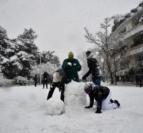 Καιρός: Ο Μάρτιος συνεχίζει σαν Ιανουάριος - χιόνια σε όλη την Ελλάδα & στην Αττική - που θα το στρώσει (βίντεο) - Κυρίως Φωτογραφία - Gallery - Video