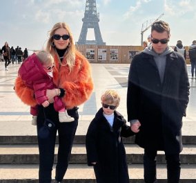 Η Κιάρα Φεράνι στο Παρίσι: Παίρνει πρωινό στο πιο σικ & ακριβό ξενοδοχείο - με τον σύζυγο και τα παιδιά (φωτό) - Κυρίως Φωτογραφία - Gallery - Video