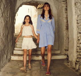 Devotion Τwins: Αφοσιωμένες & ξετρελαμένες με αυτά τα Made in Greece Aνοιξιάτικα φορέματα, θεϊκές πουκαμίσες - Για μαμά & κόρη (φωτό)