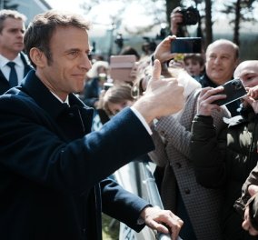Γαλλικές εκλογές: Νίκη Μακρόν δίνουν τα exit polls - με Λεπέν στον δεύτερο γύρο για την προεδρία (φωτό & βίντεο) - Κυρίως Φωτογραφία - Gallery - Video