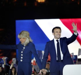 Γαλλικές προεδρικές εκλογές: Μεγάλη νίκη του Εμανουέλ Μακρόν με 58,2% (φωτό & βίντεο) - Κυρίως Φωτογραφία - Gallery - Video