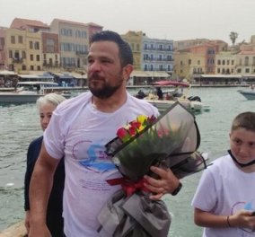 Γιώργος Κλεινάκης: Ο Χανιώτης κωπηλάτης έκανε τον γύρο της Κρήτης για καλό σκοπό - διήνυσε 650 χλμ (φωτό & βίντεο)