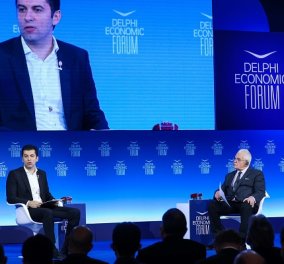 Delphi Economic Forum: Πρωθυπουργοί Βουλγαρίας - Μαυροβουνίου με Πρετεντέρη & Παπαχλιμίτζο - Με το βλέμμα στην Ουκρανία - Κυρίως Φωτογραφία - Gallery - Video