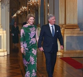 Η βασίλισσα Ματθίλδη του Βελγίου με φλοράλ Natan φόρεμα στο ετήσιο ανοιξιάτικο κονσέρτο (φωτό) - Κυρίως Φωτογραφία - Gallery - Video