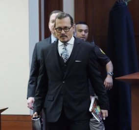 Johnny Depp - αυτοπροσώπως στη δίκη με την πρώην γυναίκα του: Με έδερνε, με έβριζε και με κακοποιούσε - Κίνημα υπέρ του (φωτό - βίντεο) - Κυρίως Φωτογραφία - Gallery - Video