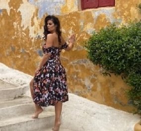 Η Μαρία Κορινθίου «εκπέμπει μεσογειακή φλόγα»: Μόδα κομμένη και ραμμένη στα μέτρα της (φωτό & βίντεο) - Κυρίως Φωτογραφία - Gallery - Video