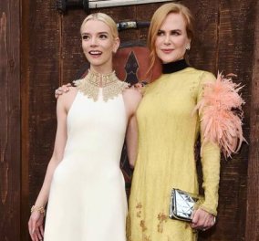 Nicole Kidman & Anya Taylor-Joy εντυπωσιακές στην πρεμιέρα της νέας τους ταινίας - η μία με Prada, η άλλη με Dior (φωτό)
